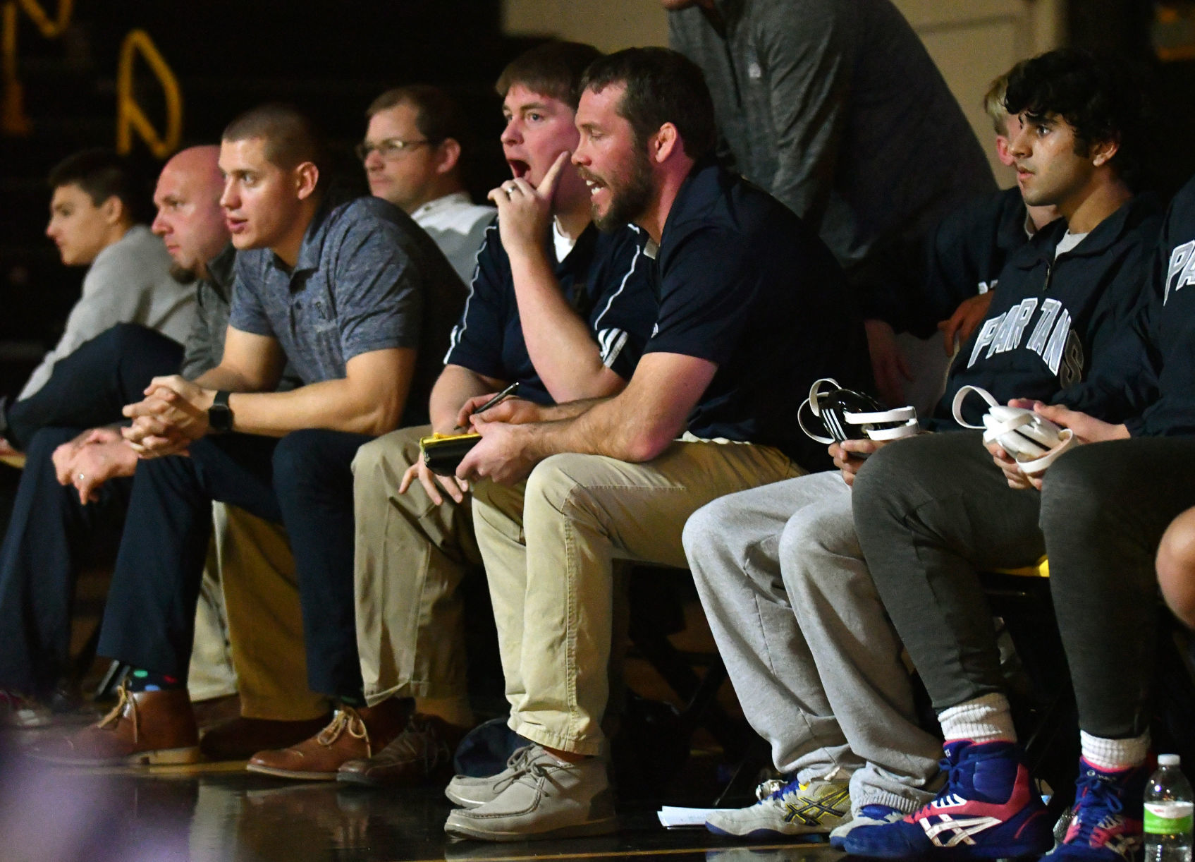 Pleasant Valley vs Bettendorf wrestling.